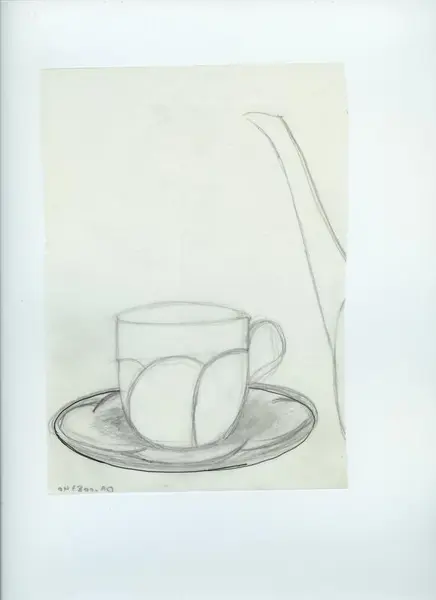 Glas och porslin [skiss]