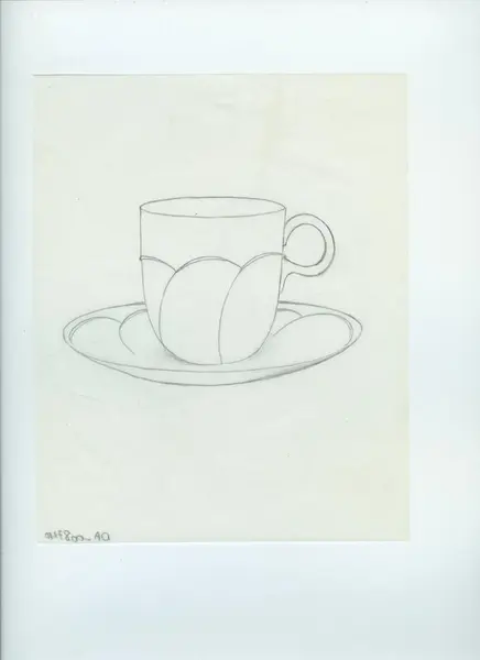 Glas och porslin [skiss]