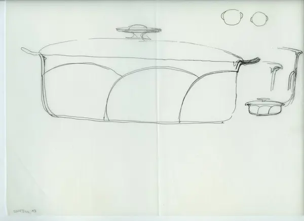 Glas och porslin [skiss]