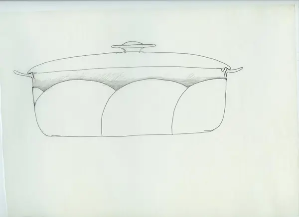 Glas och porslin [skiss]