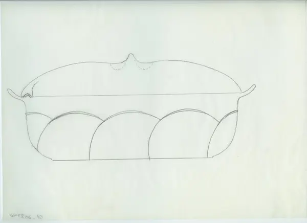 Glas och porslin [skiss]