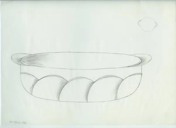 Glas och porslin [skiss]