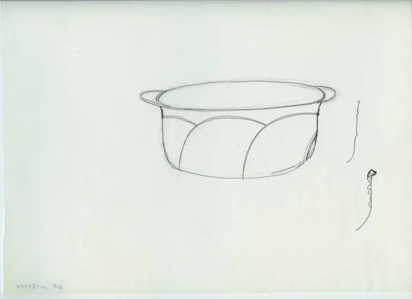 Glas och porslin [skiss]