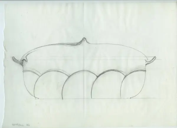 Glas och porslin [skiss]