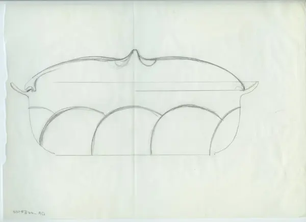 Glas och porslin [skiss]