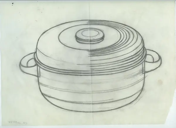 Glas och porslin [skiss]