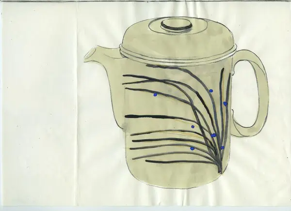 Glas och porslin [skiss]