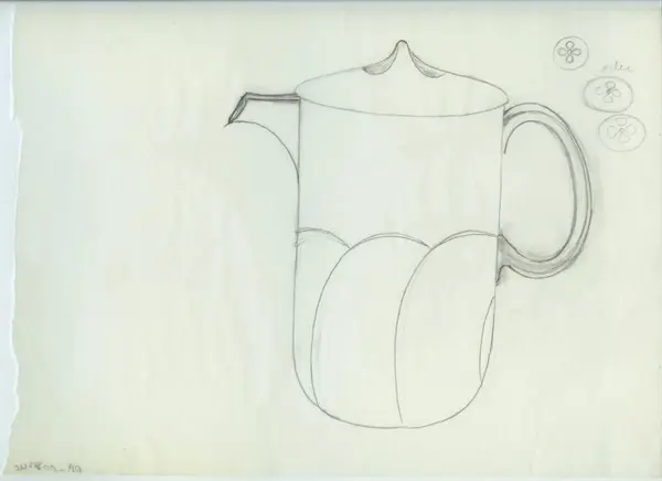 Glas och porslin [skiss]