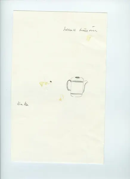 Glas och porslin [skiss]