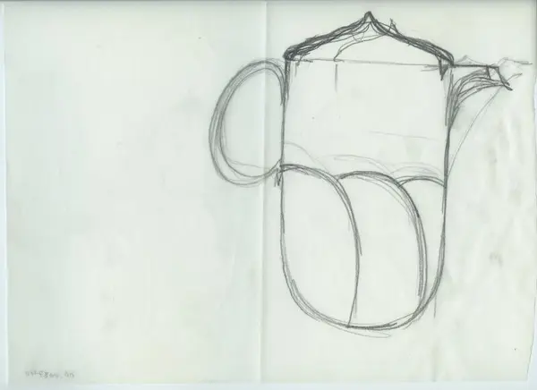 Glas och porslin [skiss]