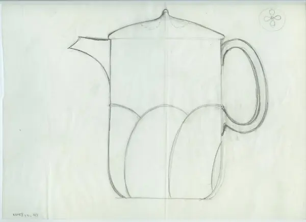 Glas och porslin [skiss]