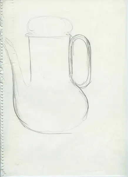 Glas och porslin [skiss]