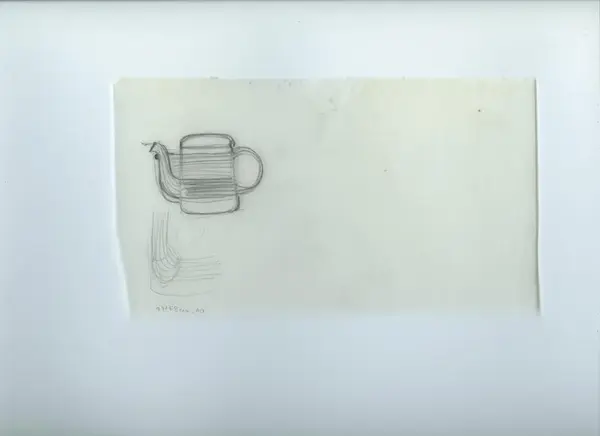 Glas och porslin [skiss]