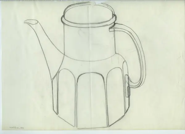 Glas och porslin [skiss]