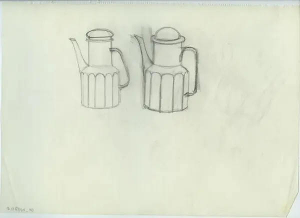 Glas och porslin [skiss]