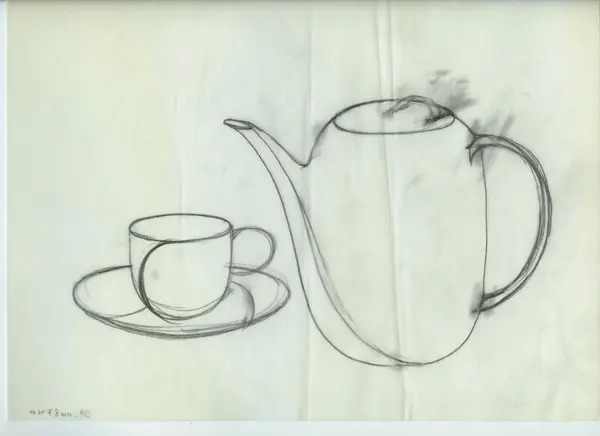 Glas och porslin [skiss]