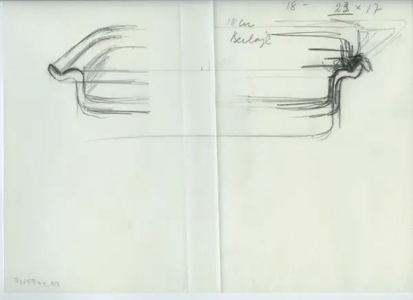 Glas och porslin [skiss]