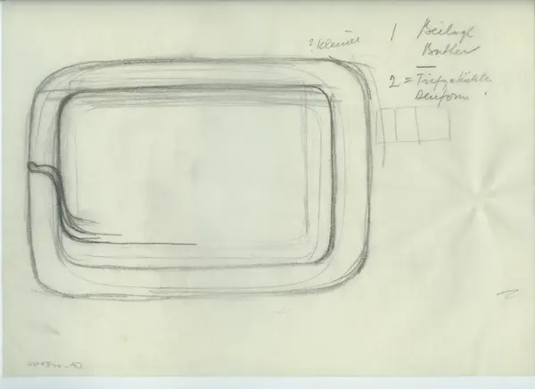 Glas och porslin [skiss]