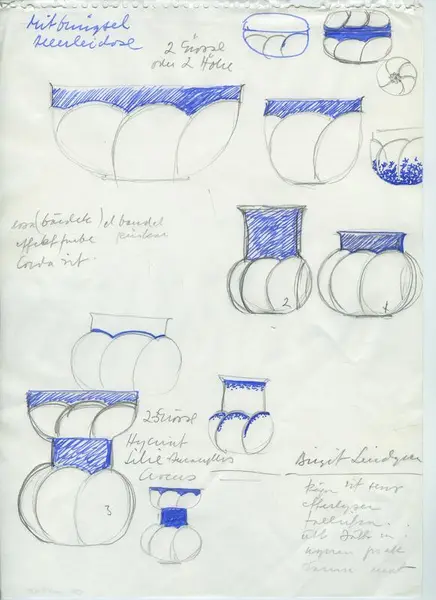 Glas och porslin [skiss]