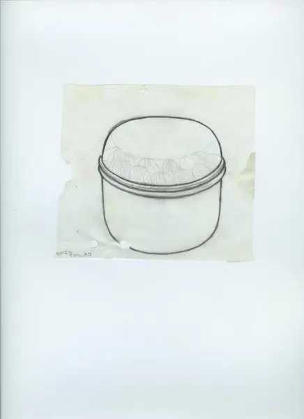 Glas och porslin [skiss]