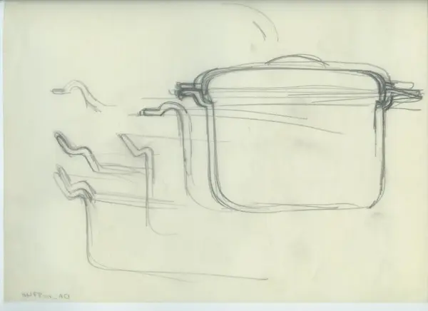 Glas och porslin [skiss]