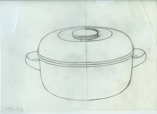 Glas och porslin [skiss]