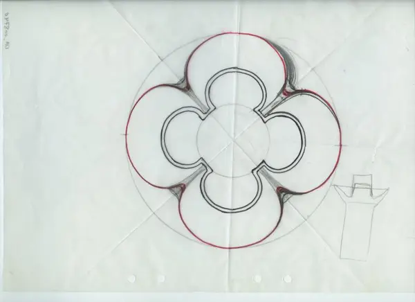 Glas och porslin [skiss]