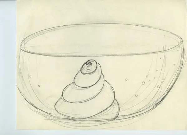 Glas och porslin [skiss]