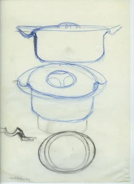 Glas och porslin [skiss]