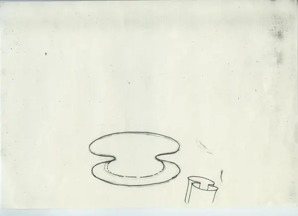 Glas och porslin [skiss]