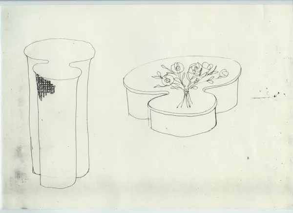 Glas och porslin [skiss]