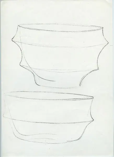 Glas och porslin [skiss]