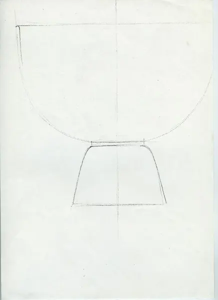 Glas och porslin [skiss]