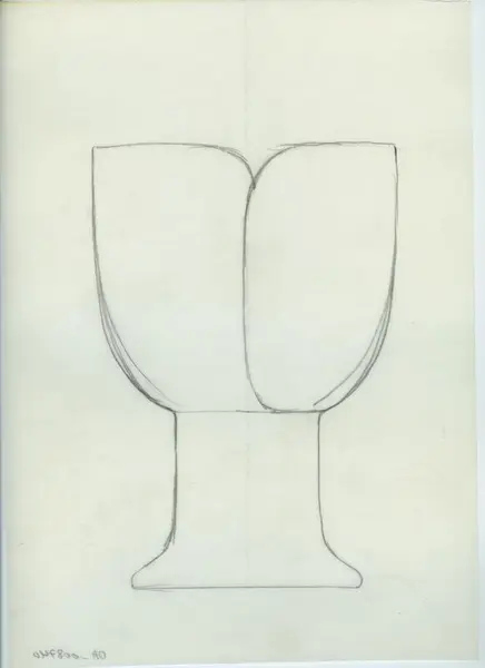 Glas och porslin [skiss]