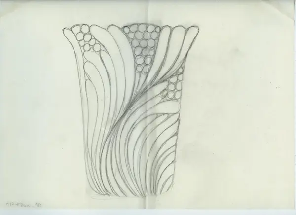 Glas och porslin [skiss]