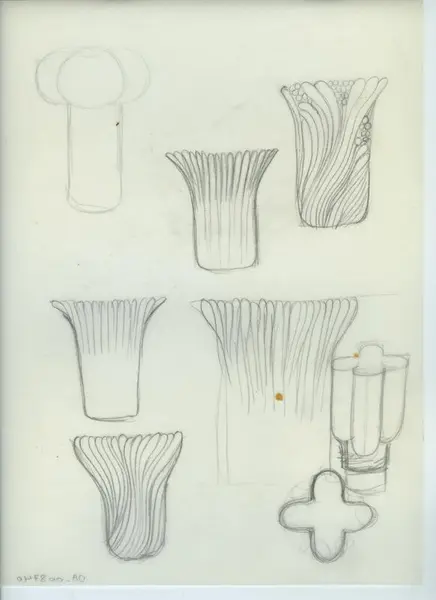 Glas och porslin [skiss]