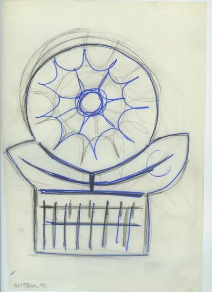 Glas och porslin [skiss]