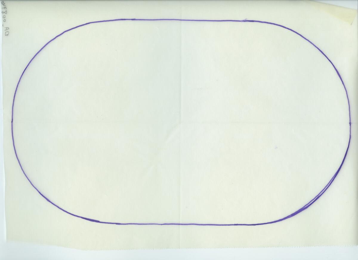 Skisser och referensmaterial till olika porslin- och glasföremål som grytor, kannor, koppar med fat, servisglas m.m. Bland annat formgivning för Rosenthal. Några skisskopior av Tapio Wirkkalas formgivning för Venini - inspirationsmaterial?