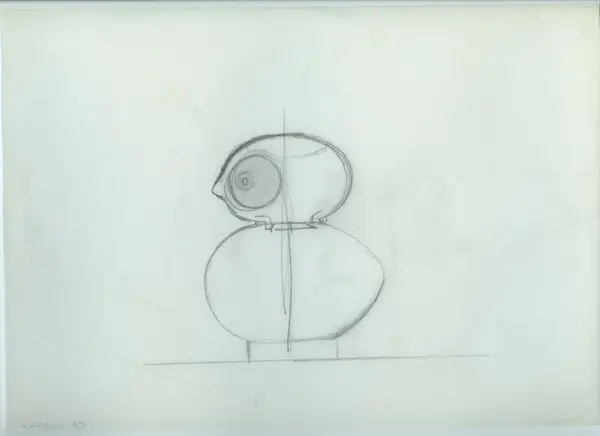 Glas och porslin [skiss]