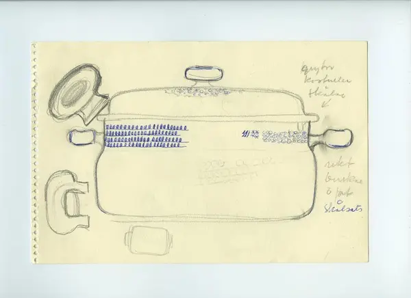 Glas och porslin [skiss]