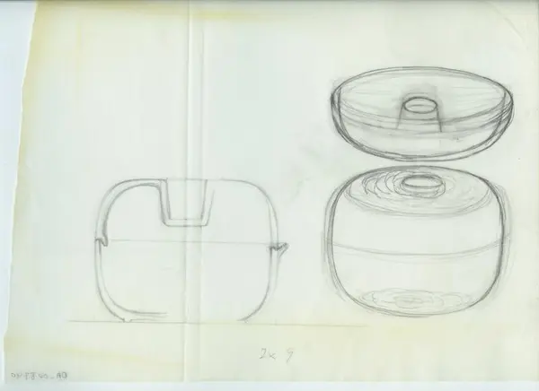 Glas och porslin [skiss]