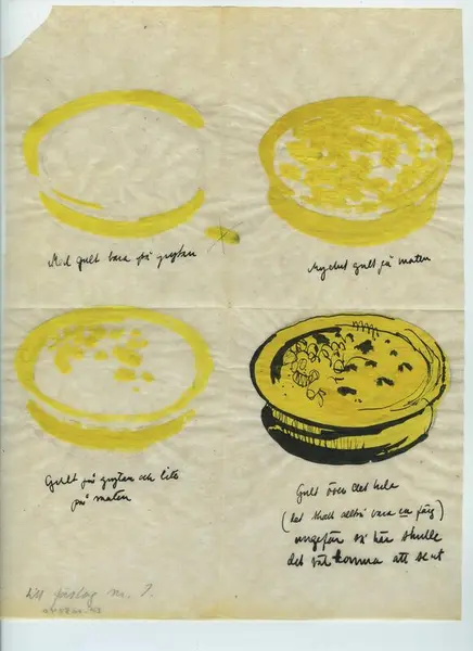 Glas och porslin [skiss]