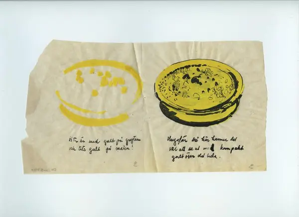 Glas och porslin [skiss]