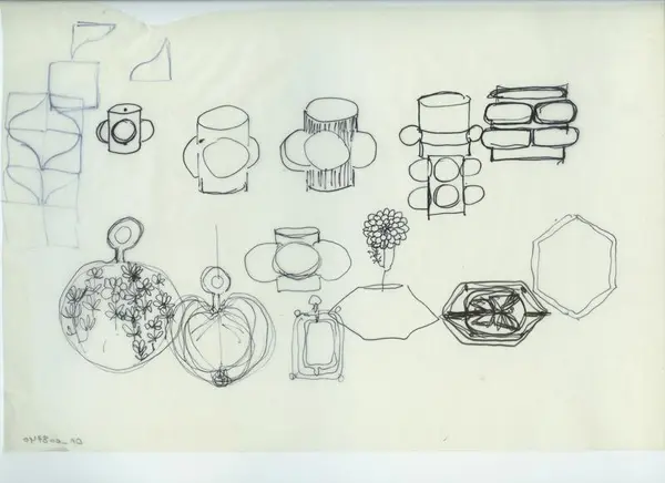 Glas och porslin [skiss]