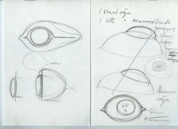 Glas och porslin [skiss]