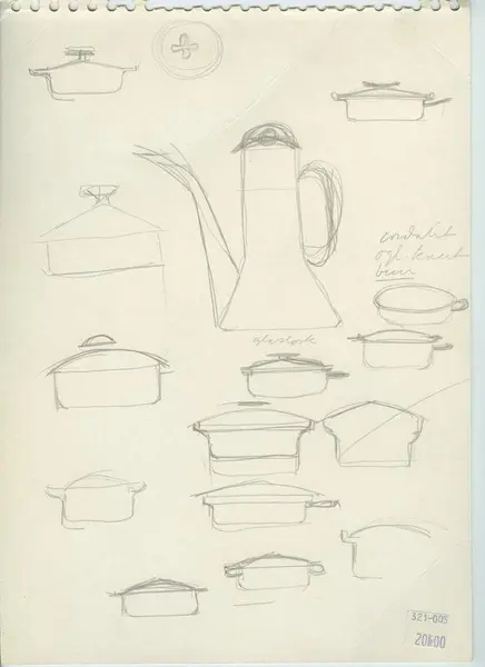 Glas och porslin [skiss]