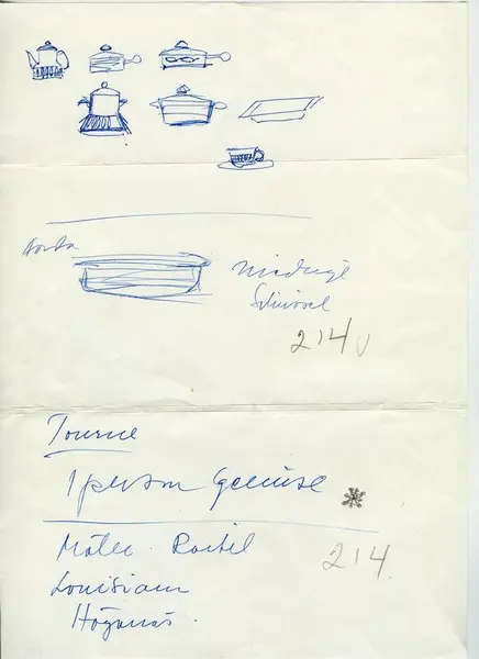 Glas och porslin [skiss]