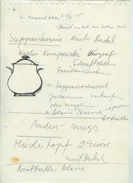 Glas och porslin [skiss]