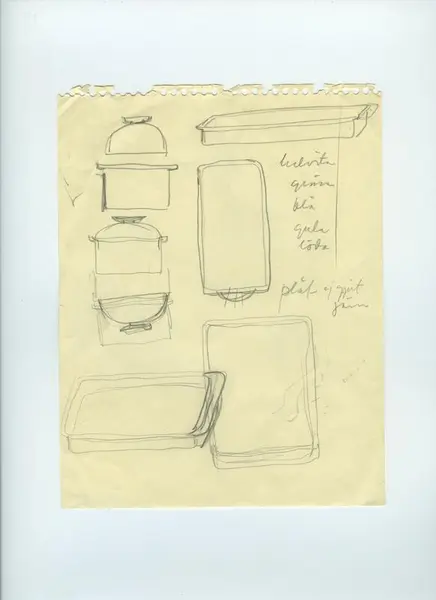 Glas och porslin [skiss]