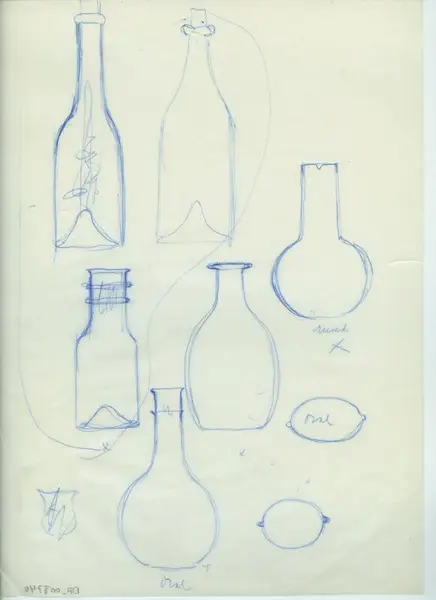 Glas och porslin [skiss]